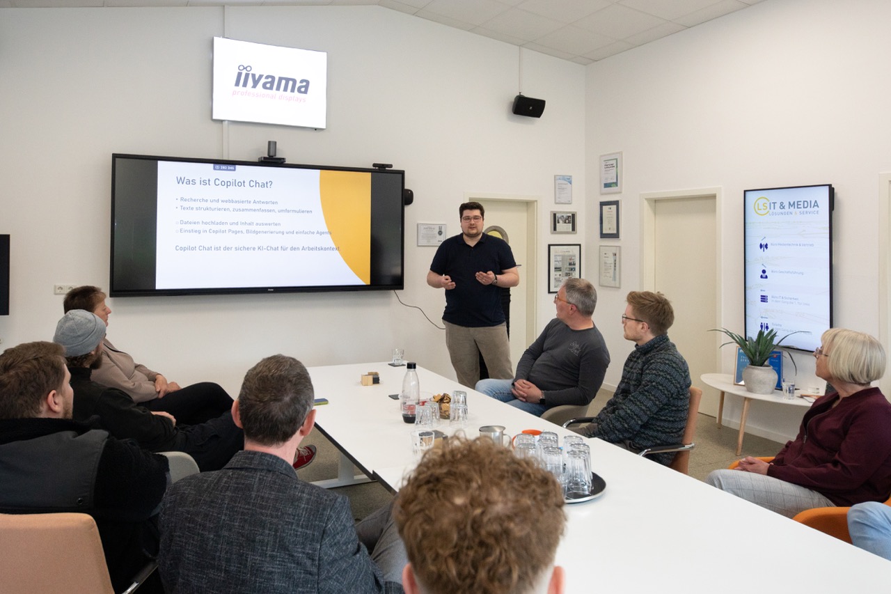 Weiterbildung und Vortrag im Team